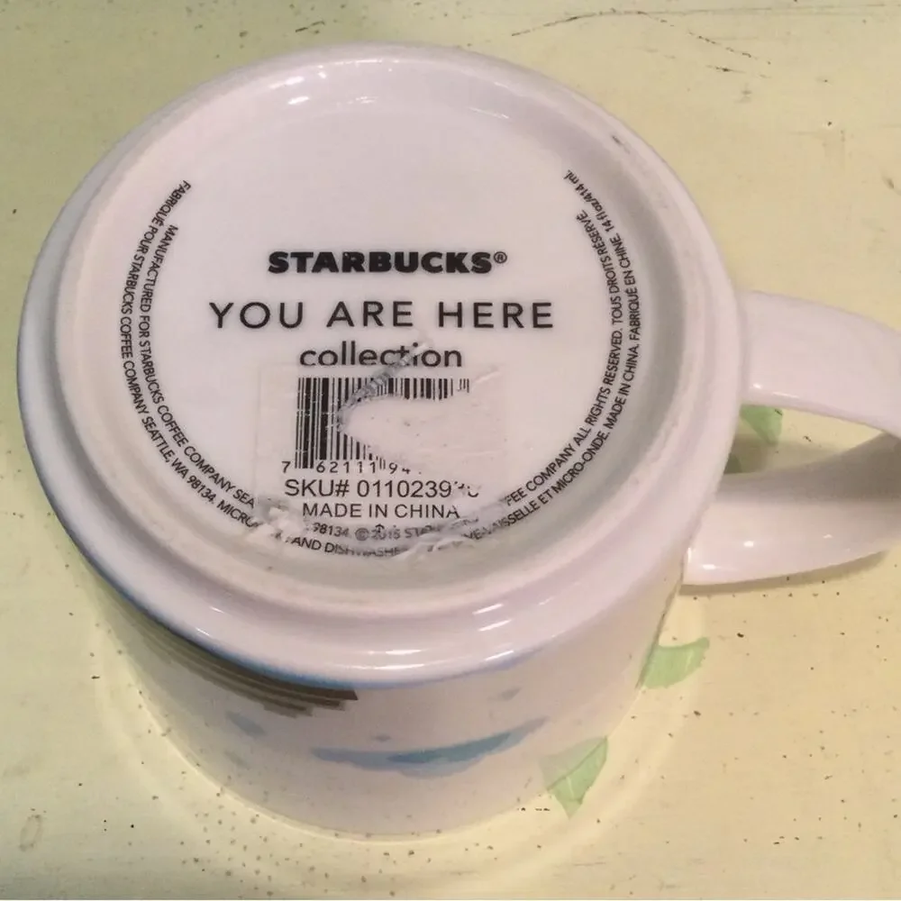 Starbucks Pike Place Market You Are Here Mug